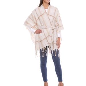 Liz Claiborne Plaid Wrap